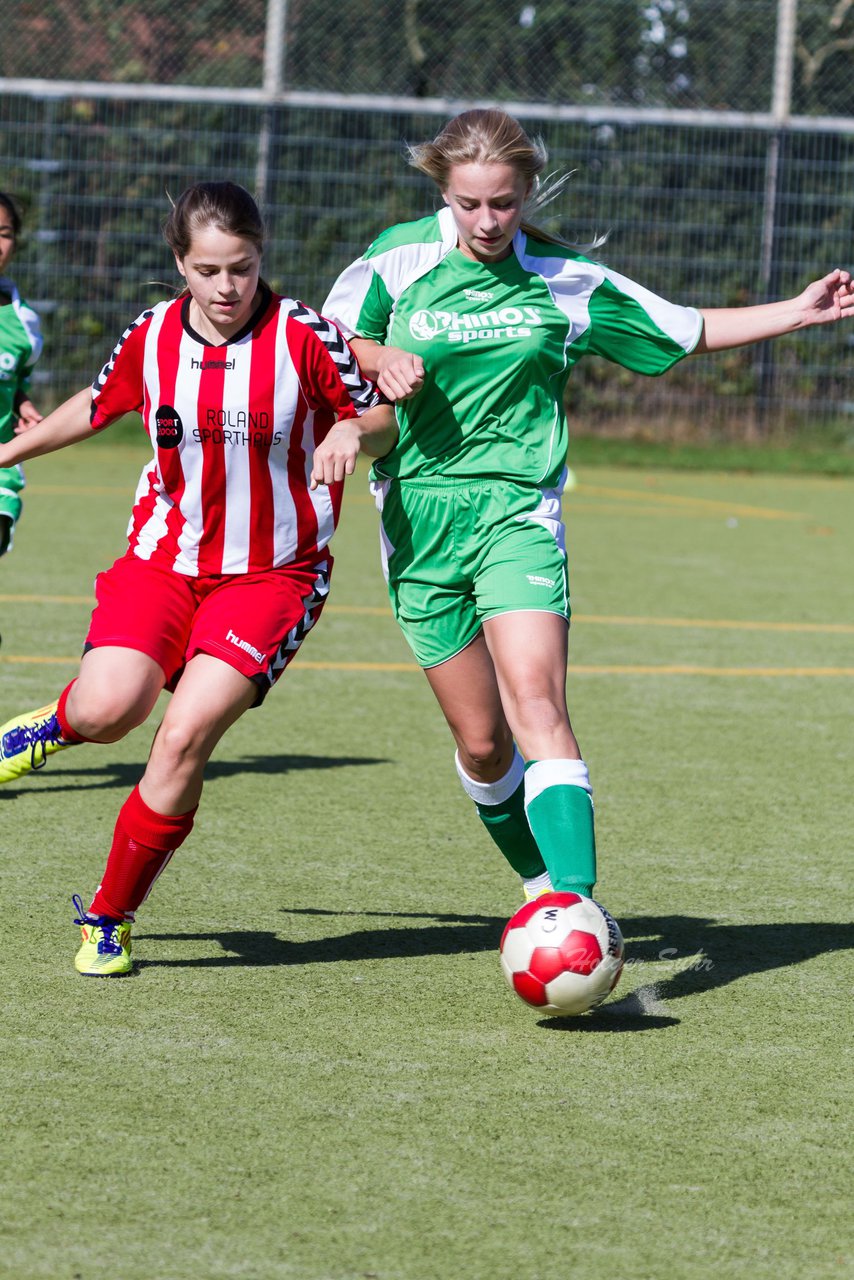 Bild 215 - C-Juniorinnen Kaltenkirchener TS - TuS Tensfeld : Ergebnis: 7:0